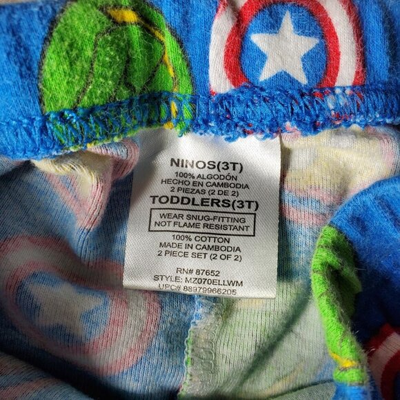 Marvel Super Hero Adventure Baby Toddler Boy Pajama Pants 3T EUC - Picture 4 of 7